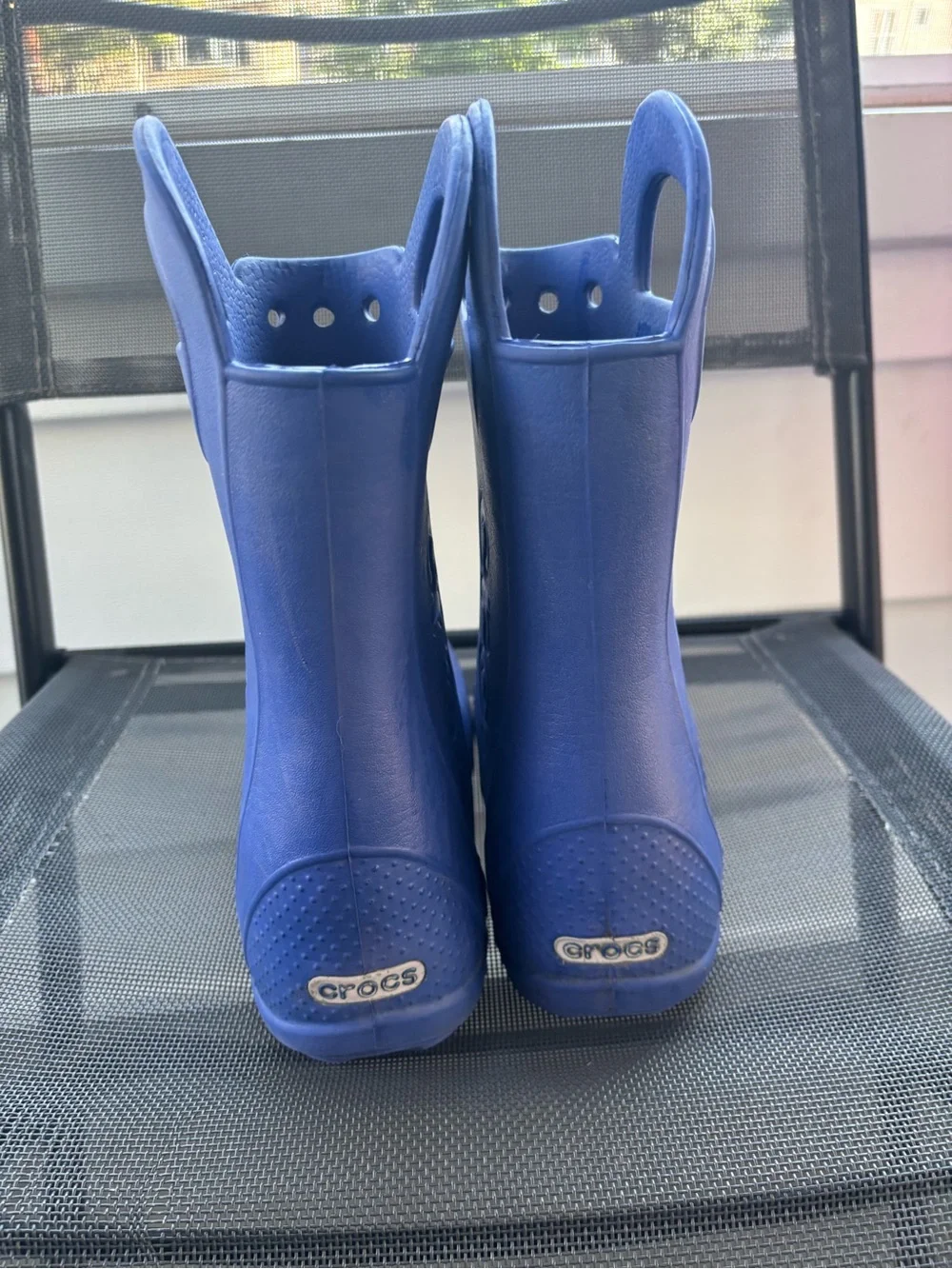 Crocs Handle It Rain Boots Size 3 J3 Kids